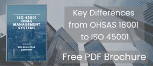 Key Differences from OHSAS 18001 to ISO 45001